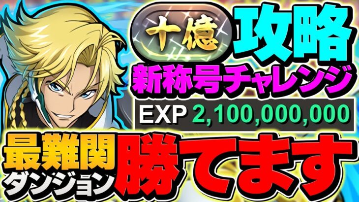 ジノ自軍1体で十億チャレンジ攻略！多色最強テンプレで安定クリア！代用&立ち回り解説！【パズドラ】