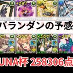 ヤバいランダンの予感？ パズル1回！ ヘラLUNA杯258306点【パズドラ】【ランダン】