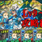 【デジモンアドベンチャー上級編】武之内空＆バードラモン✕メタルシードラモンのバレタインノア編成でLv9~10攻略！！【パズドラ】