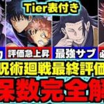 【確保数解説】このキャラは残して！Tier表付き最終評価！星6は必要？呪術廻戦コラボ確保数完全解説！使い道＆性能完全解説！【パズドラ】