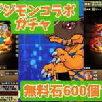 【パズドラ】ガチャ引くか迷ってる奴は参考にしろ！デジモンコラボガチャ引いてみた