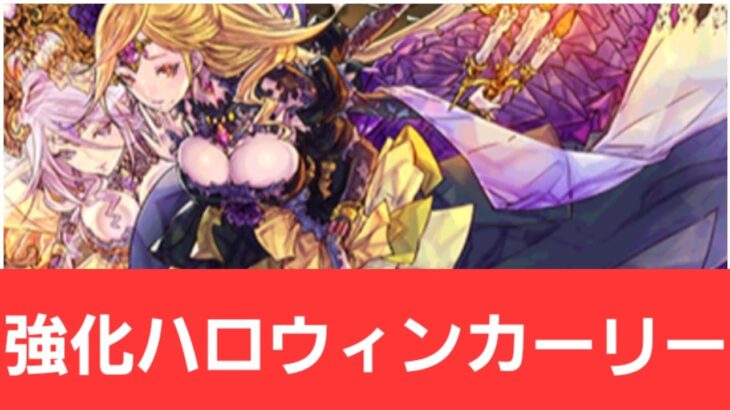 【パズドラ】強化ハロウィンカーリーが強すぎてヤバい！！【ぶっ壊れ】【最強】【人権】【環境1位】【新百式】【新千手】【新万寿】【新凶兆】