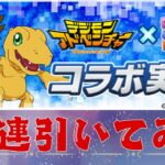 【パズドラ】デジモンアドベンチャーコラボガチャを引いてみた。【10連】