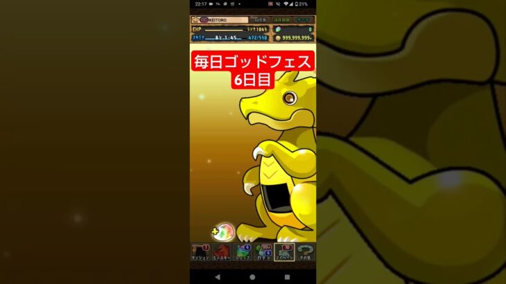 【パズドラ】毎日スーパーゴッドフェス6日目 #パズドラガチャ #パズドラ #shorts