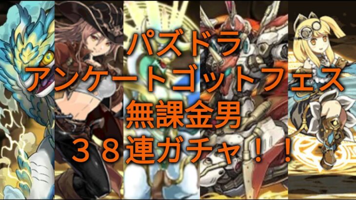 ゼロから始めるパズドラライフ#9　アンケートゴットフェスガチャ動画！　　#パズドラ部 　#パズドラ  #ゲーム実況者 　#ゲーム実況 #ガチャ動画