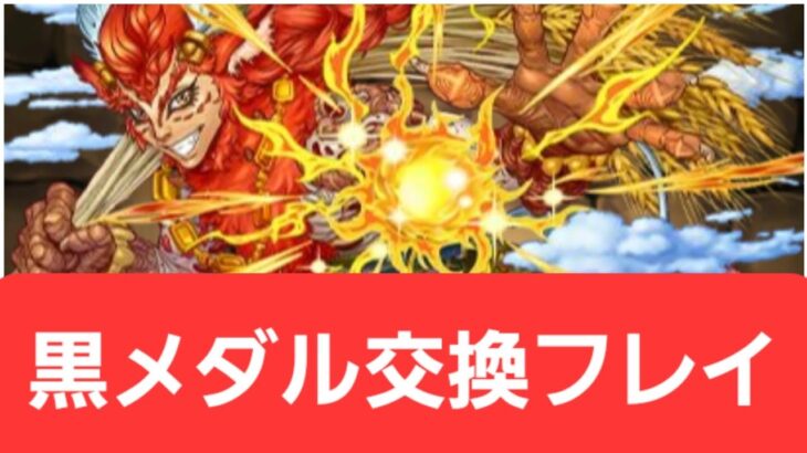 【パズドラ】黒メダルフレイが強すぎてヤバい！！【ぶっ壊れ】【最強】【人権】【環境1位】【新百式】【新千手】【新万寿】【新凶兆】