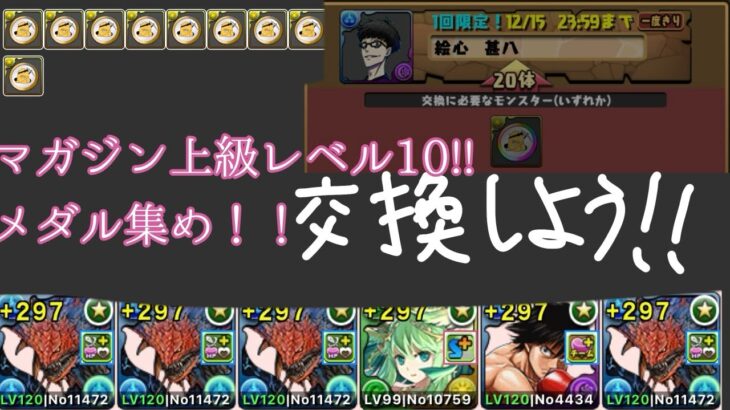 【マガジン上級編Lv10】【ネロ】簡易ネロでマガジンメダルを集めよう【パズドラ】【マガジンコラボ】