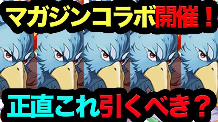 【死んでも見ろ】マガジンコラボ引くべき？◯◯逃したら一生後悔します！絶対今すぐ見ろ！【パズドラ】