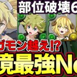 【パズドラ】リュー&アイズの本気編成で新億兆‼︎部位破壊６編成で快適度最高‼︎オメガモンより快適⁉︎【パズドラ実況】