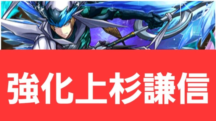 【パズドラ】上杉謙信が強すぎてヤバい！！【ぶっ壊れ】【最強】【人権】【環境1位】【新百式】【新千手】【新万寿】【新凶兆】