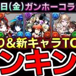 【パズドラ】ガンホーコラボ復刻‼︎開催前に当たりキャラをチェック‼︎新キャラ・当たりキャラランキングTOP 10【パズドラ実況】