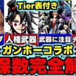 【確保数完全解説】Tier表付き！誰を残すべき？必要なのは？ガンホーコラボ2確保数完全解説使い道＆性能完全解説！【パズドラ】