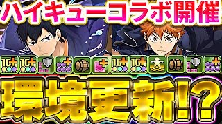 【ぶっ壊れ】片側250倍！！ハイキューコラボ性能公開キター！！日向翔陽が環境最強間違いなし！！【パズドラ実況】＃パズドラ