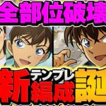 【環境TOP】工藤新一で木星チャレンジを18分攻略！全部位破壊対応！最強リーダークラス確定！【パズドラ】