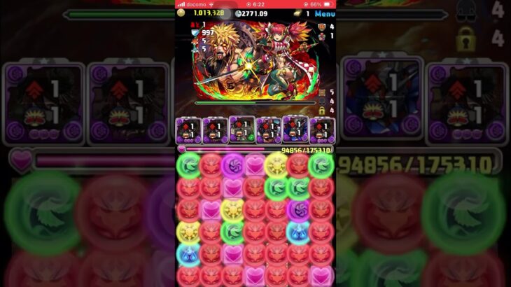 レベル15 5月のクエストダンジョン　黒薔薇　ロゼッタ　#パズドラ