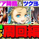 【ガンコラ】竜王ノア降臨&ツクヨミ降臨2パターン周回編成解説！最強無課金を確保！代用解説も！【パズドラ】