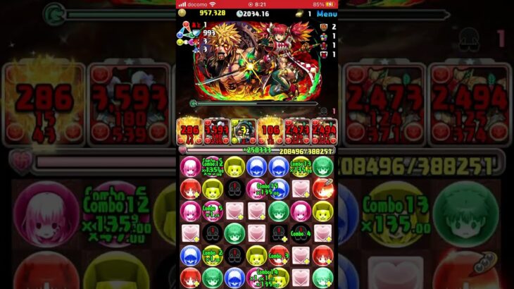 【パズドラ】リアナ×ロザリンで、5月のクエストダンジョンLv10クリア！