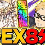 【8分台】EXチャレンジをヘイスト×6体で攻略！これは実質周回編成です！代用解説も！【パズドラ】