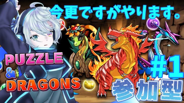 今更ながらパズドラを始めてみようと思う。【パズドラ参加型】